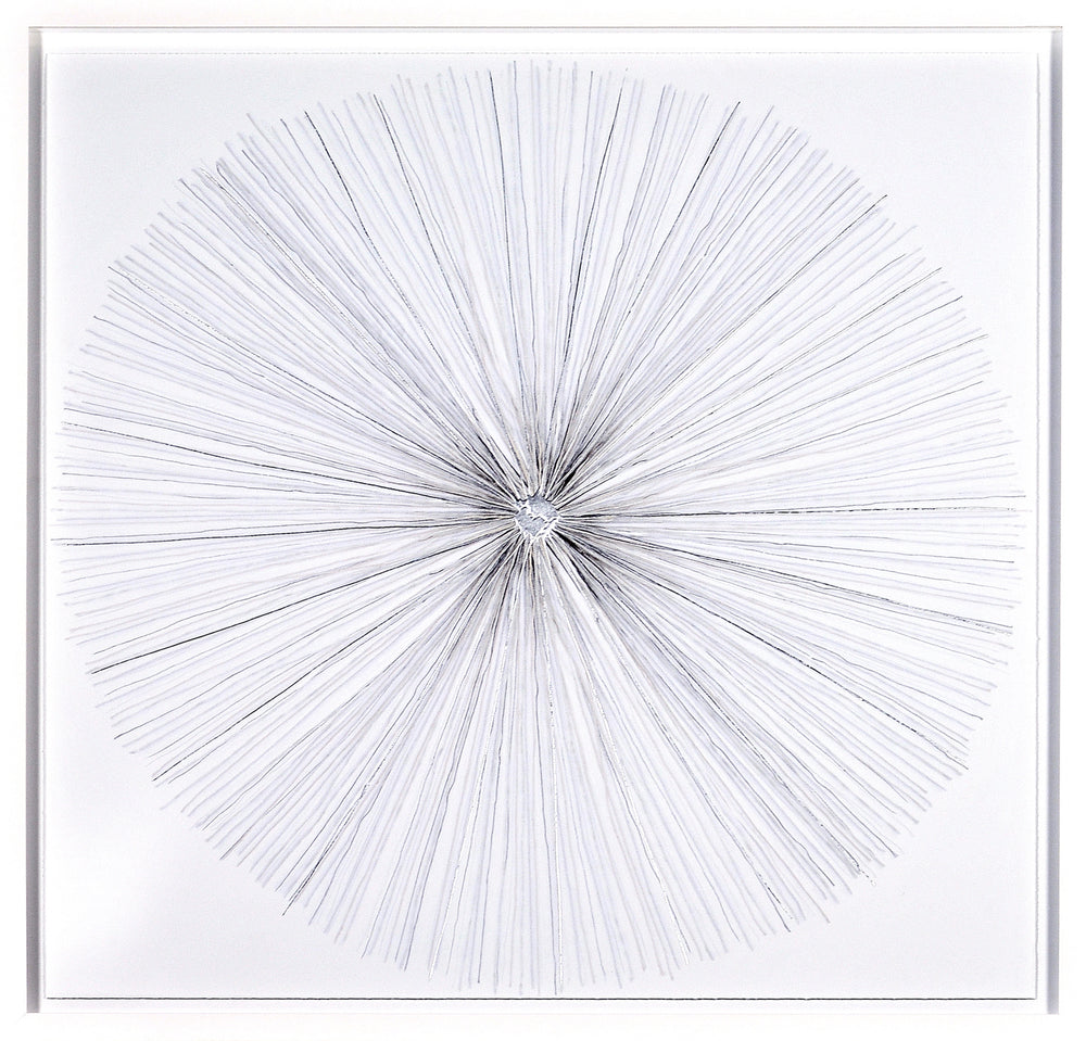 Radiant Burst, art print (glass framed), full view