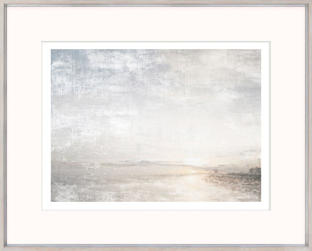 Hazy Shoreline Dawn