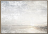 Hazy Shoreline Dawn, photograph, full view