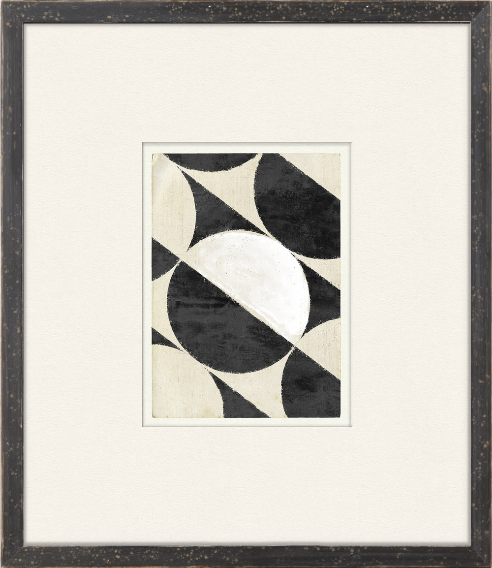 Eclipse Geometry, art print (glass framed), full view