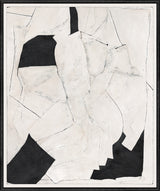 Fractured Ivory Planes, art print, full view