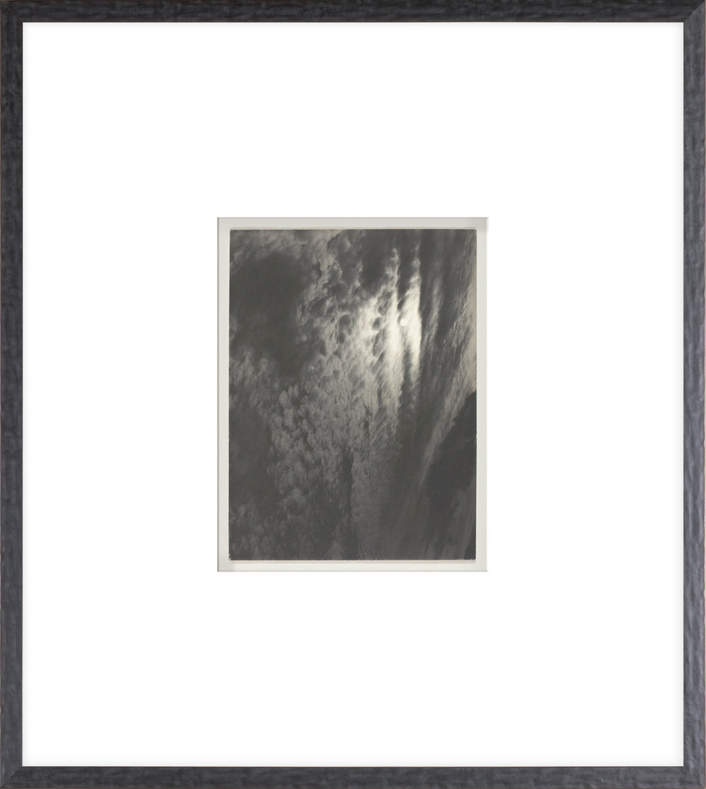Luminous Cloudburst, photograph (glass framed), full view