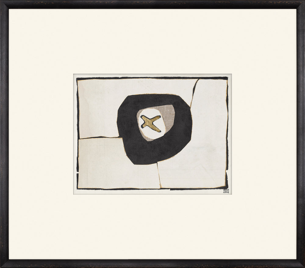 Marked Circle, art print, full view