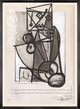 Pages D'Art IV, art print (glass framed), full view