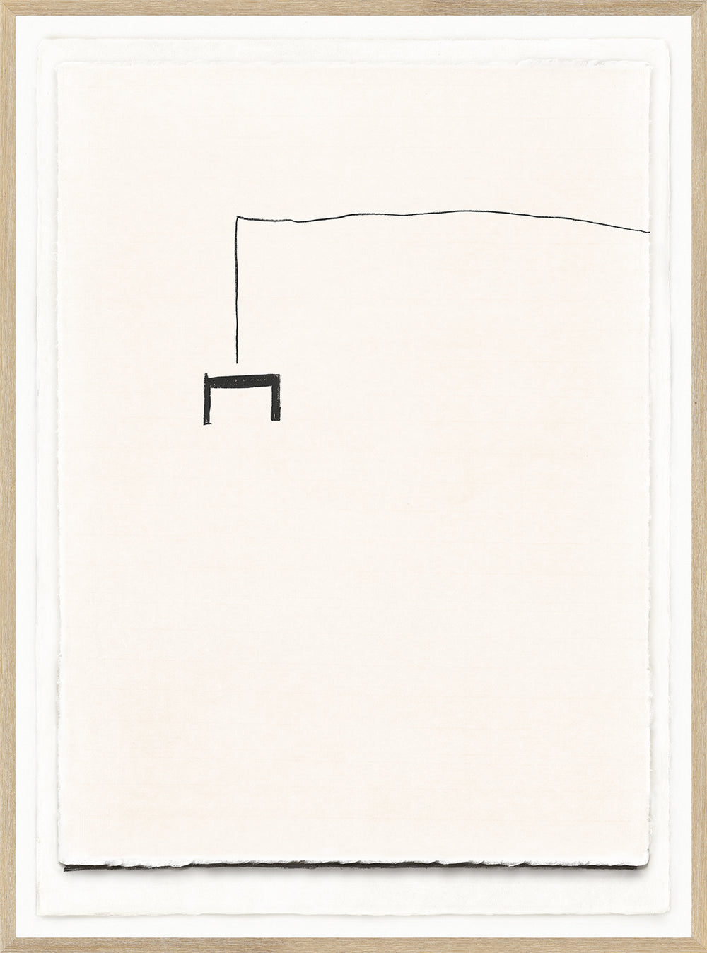 Fundamental II, art print (glass framed), full view