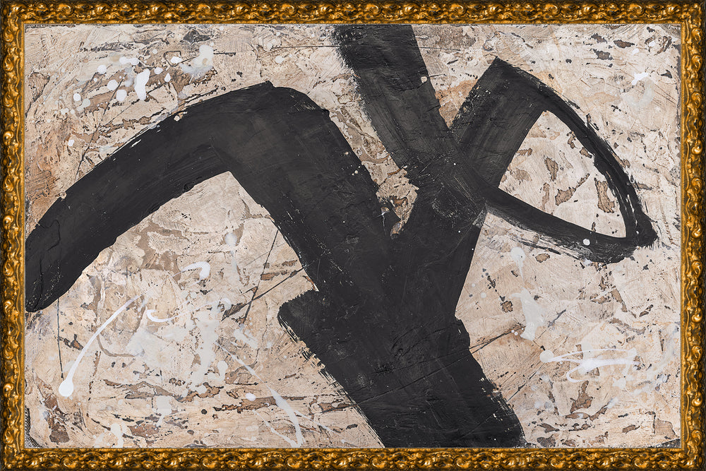 Bold Calligraphic Gesture