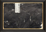 Fractured Charcoal Field, art print, full view