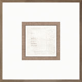 Textured Plaster Fragment, art print, full view
