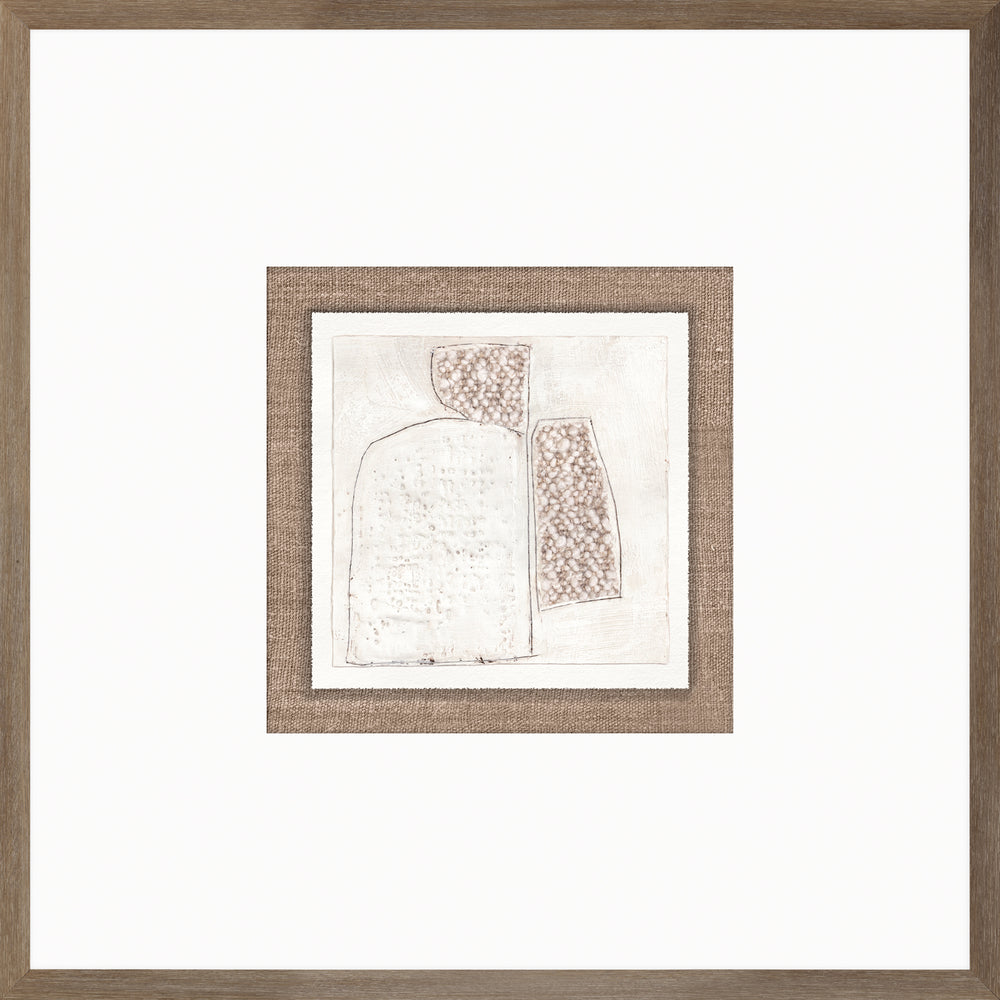 Textured Stone Forms, art print, full view