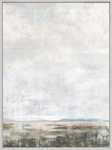 Quiet Marshland Sky, art print, full view