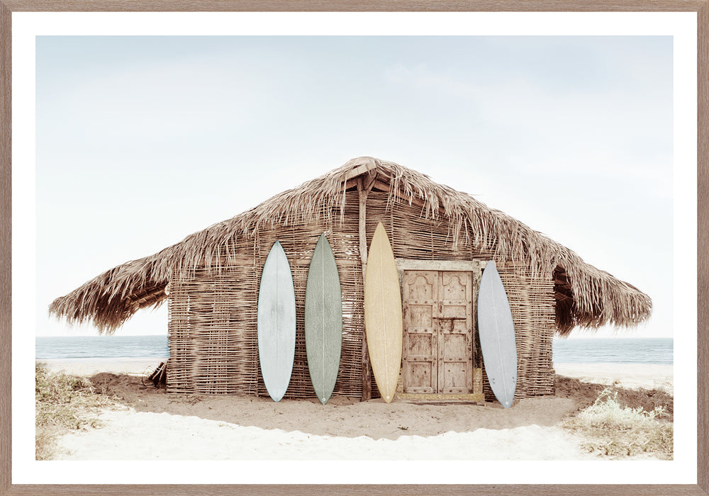 Surfboards At The Shack
