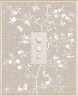 Linen Chinoiserie Branches