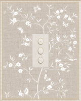 Linen Chinoiserie Branches