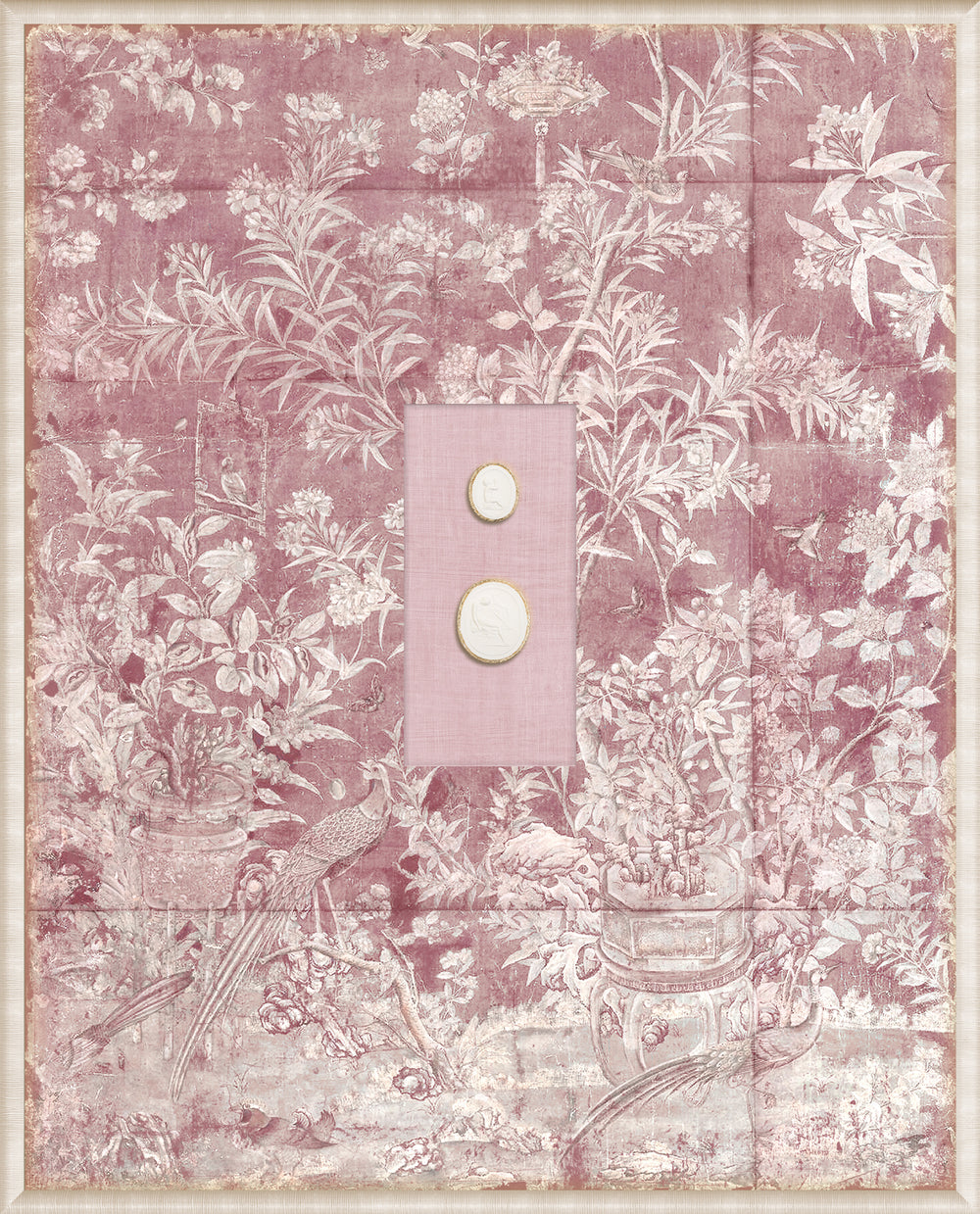 Rose Chinoiserie Cameos