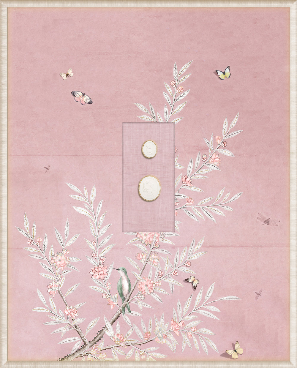 Blossoming Branch And Cameo