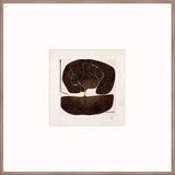 Sepia Biomorphic Form