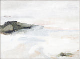 Misted Coastal Bluff, art print, full view