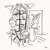 Sculptor's Atelier Sketch