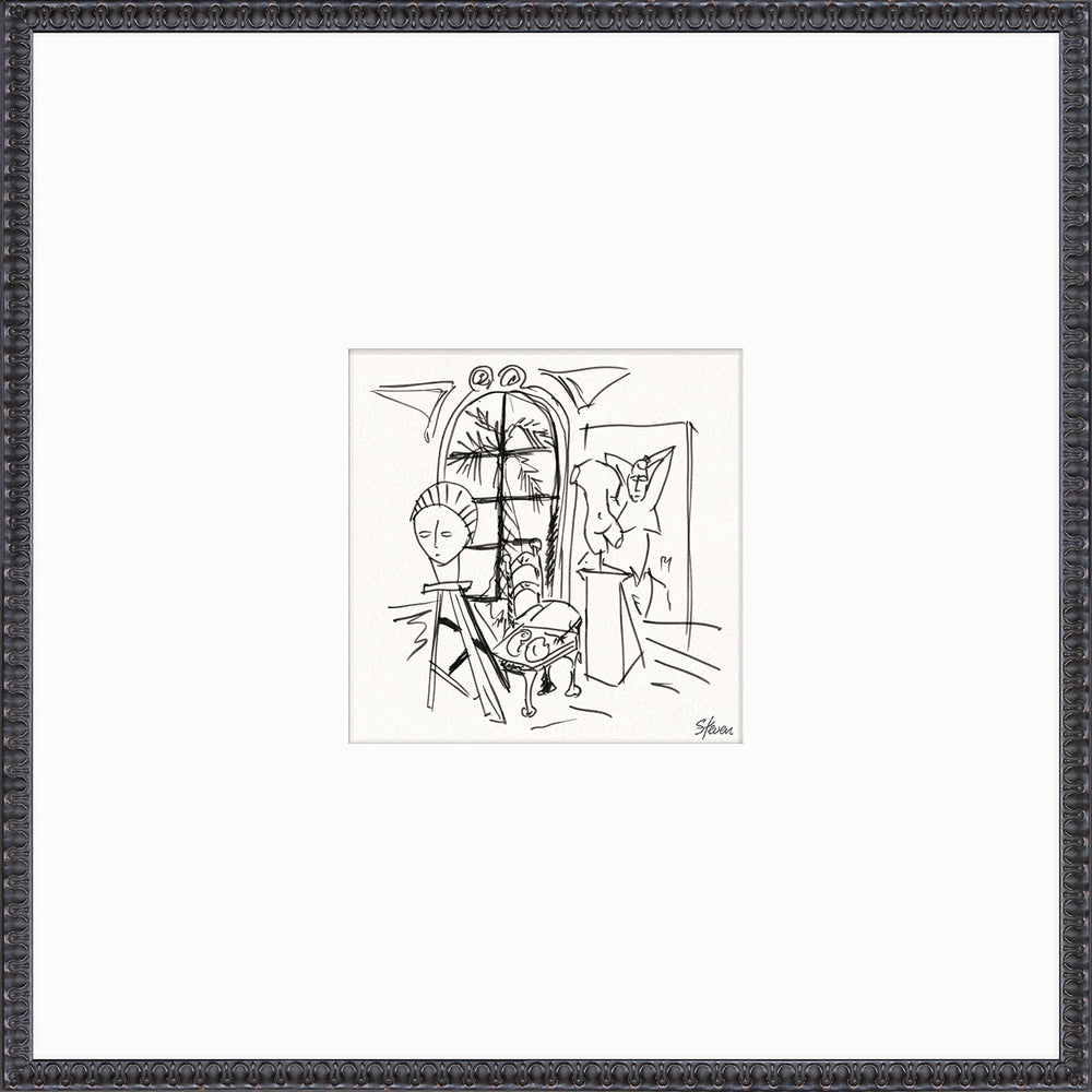 Sculptor's Atelier Sketch
