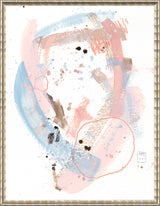 Blush and Sky, art print, full view