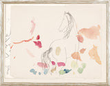 Horse Graphite Study C. 1910