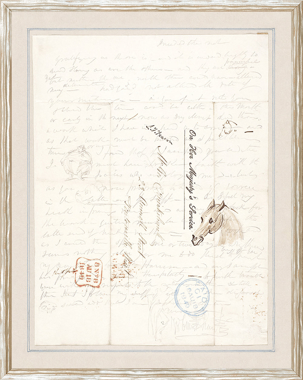 Letter, “Verso” C. 1867