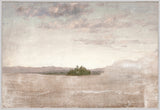 Island in Soft Light, art print, full view