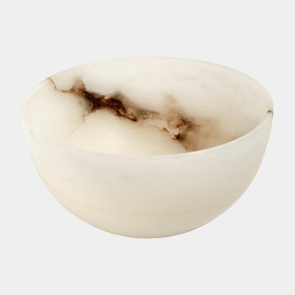 Valeria Bowl in Alabaster, product view