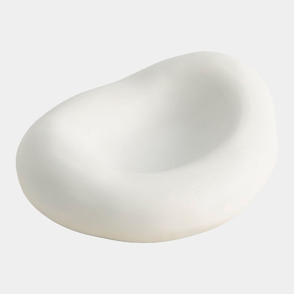 Balloon Bowl in Matte White, product view