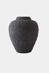 Horizon Vase in Black, side profile