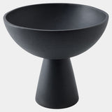 Florentina Footed Bowl in Black, product view