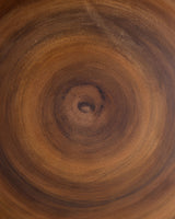 Sedona Footed Bowl in Brown, texture close-up
