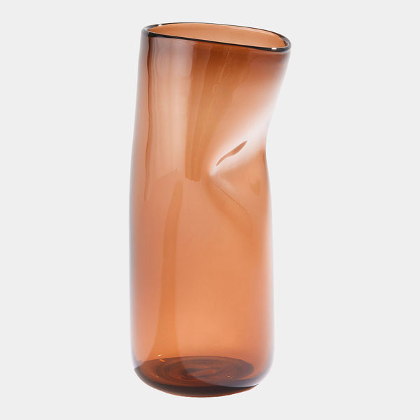 Contour Vase in Tobacco, product view