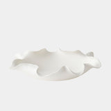Folios Bowl in Matte White, low size, product view