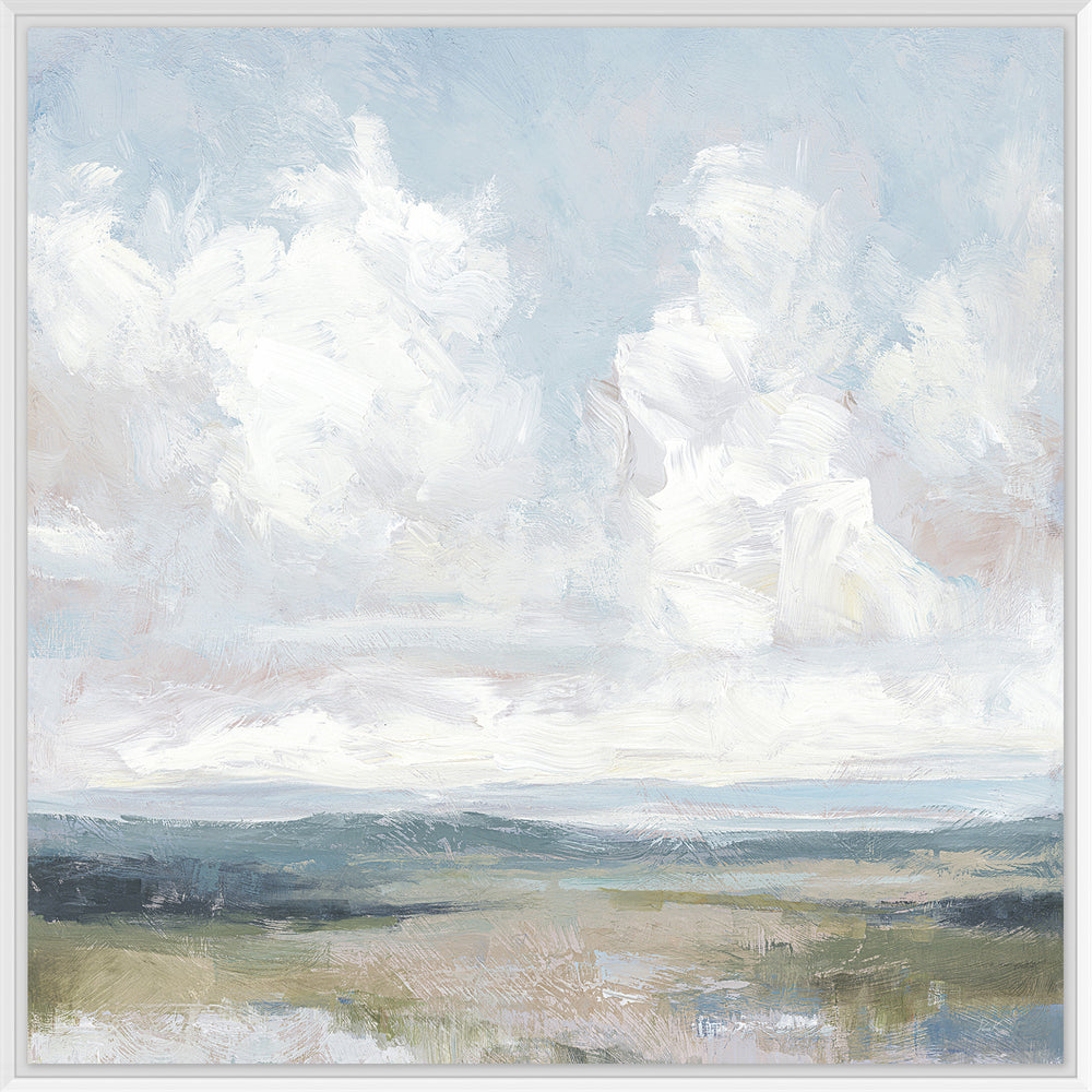 Open Horizon, hand-painted canvas art, second view