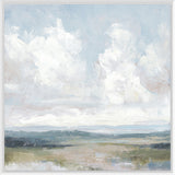 Open Horizon, hand-painted canvas art, second view