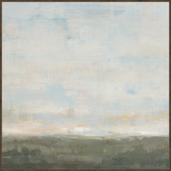 Horizon Line, framed canvas art, full view