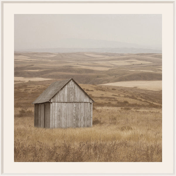 Morning Holds, glass framed art, full view
