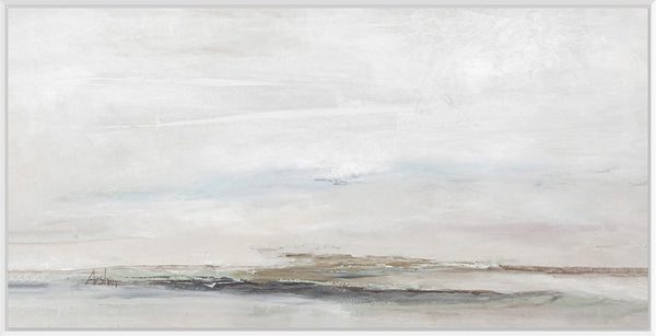 Calm Waters, framed canvas art, full view