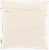 Anders Accent Pillow ADR-008 in Taupe, back view
