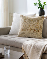 Affleck Accent Pillow — Beige