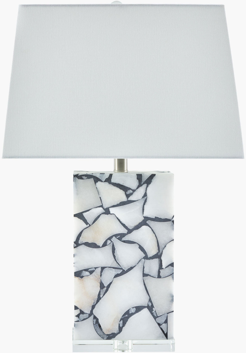 Angelo Accent Table Lamp in brick, view 2 of 5