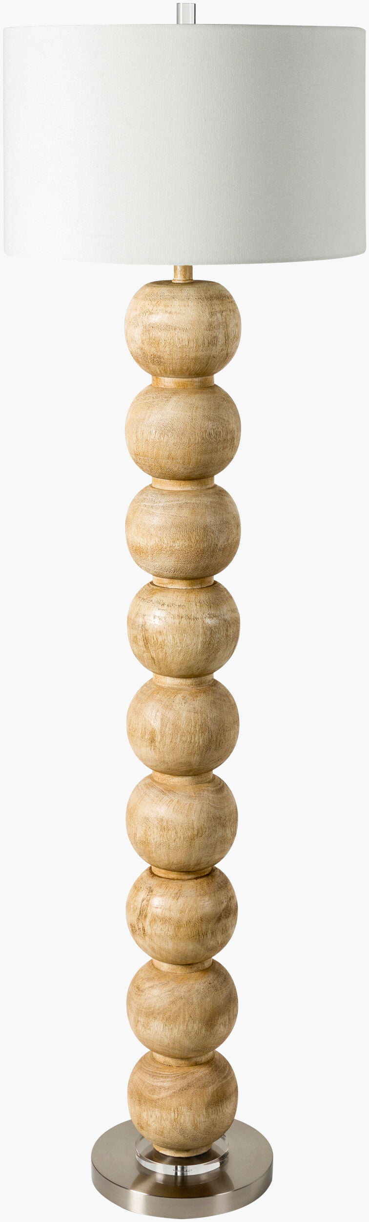 Algarve Accent Floor Lamp AGV-001 in beige, view 2 of 6