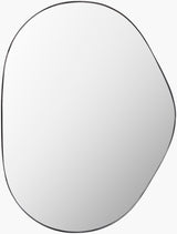 Aamnah Accent Mirror AMH-002 in Black, front view