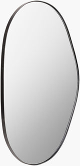 Aamnah Accent Mirror AMH-002 in Black, side profile