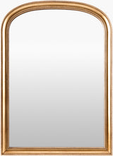Nalanda Mantel Mirror ANAN-002 in Gold, front view