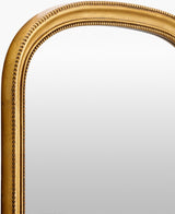 Nalanda Mantel Mirror ANAN-002 in Gold, corner detail
