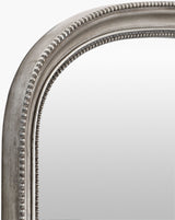 Nalanda Mantel Mirror ANAN-004 in Silver, corner detail