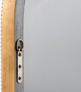 Nalanda Mantel Mirror ANAN-005 in Gold, hanging hardware