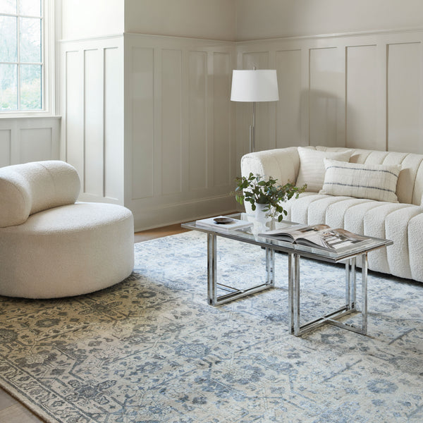 Aleyna Handmade Rug — Light Blue